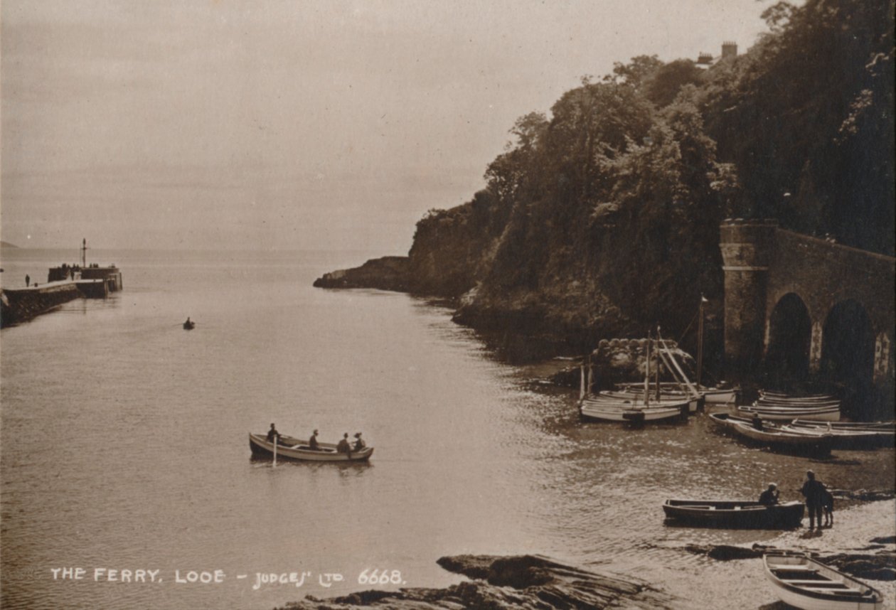 "Färjan Looe", 1927 av Judges Ltd