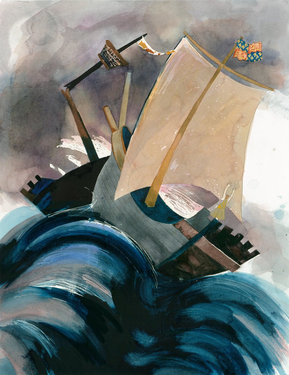 Slaget vid Winchelsea, 1350 2010. av Judith Dobie
