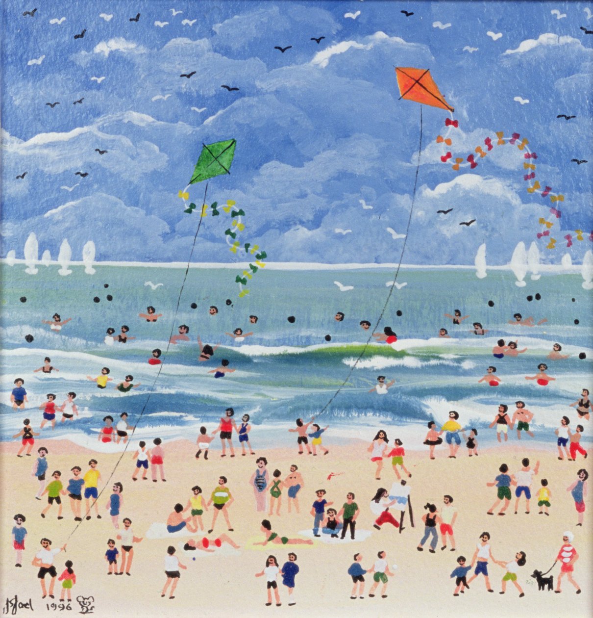 En Cornish Beach av Judy Joel