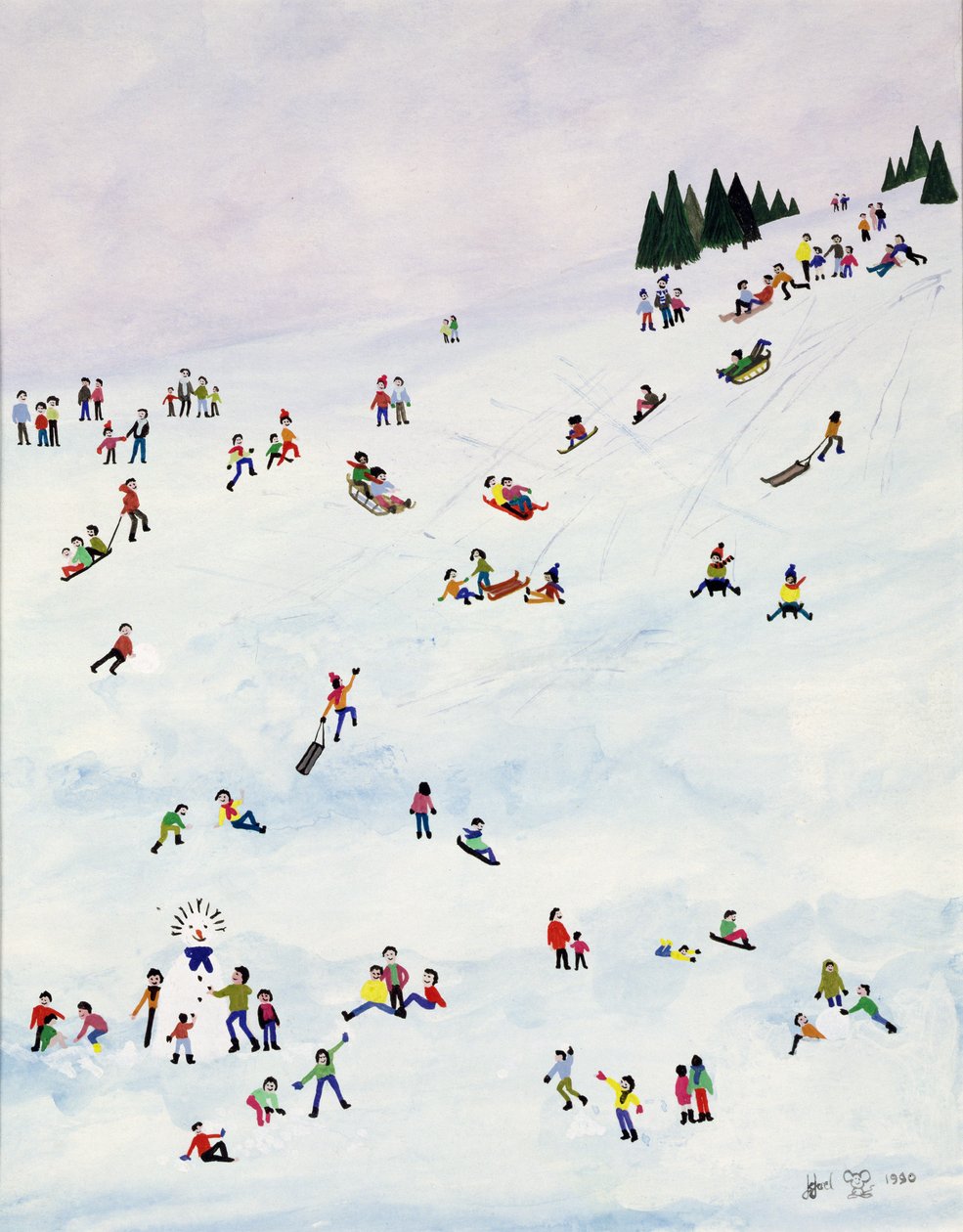 Toboggan or Not Toboggan, 1990 av Judy Joel