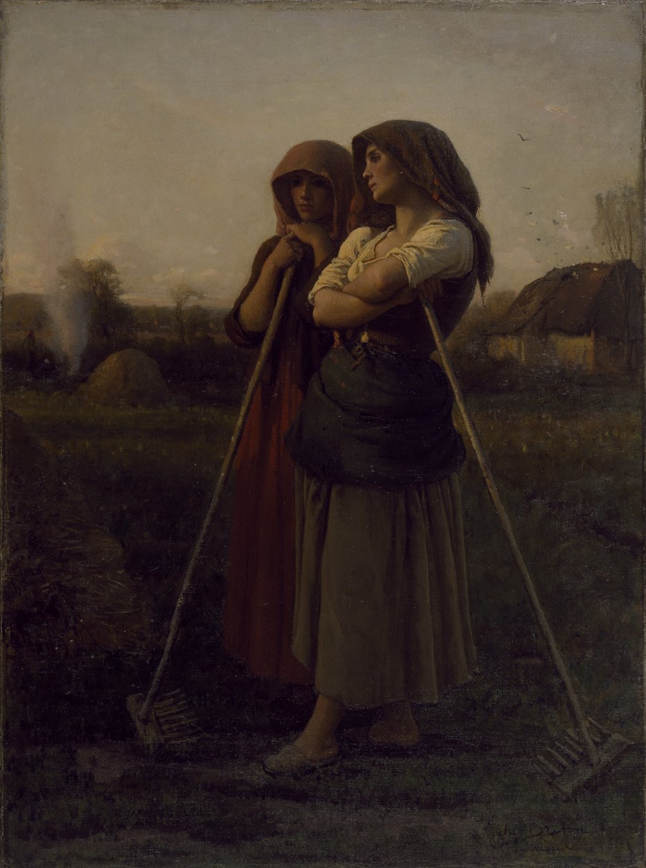 The Close of Day  av Jules Breton