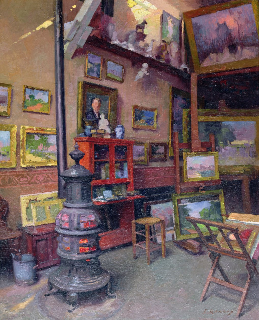 Studion 50, rue Saint-Didier av Jules Ernest Renoux