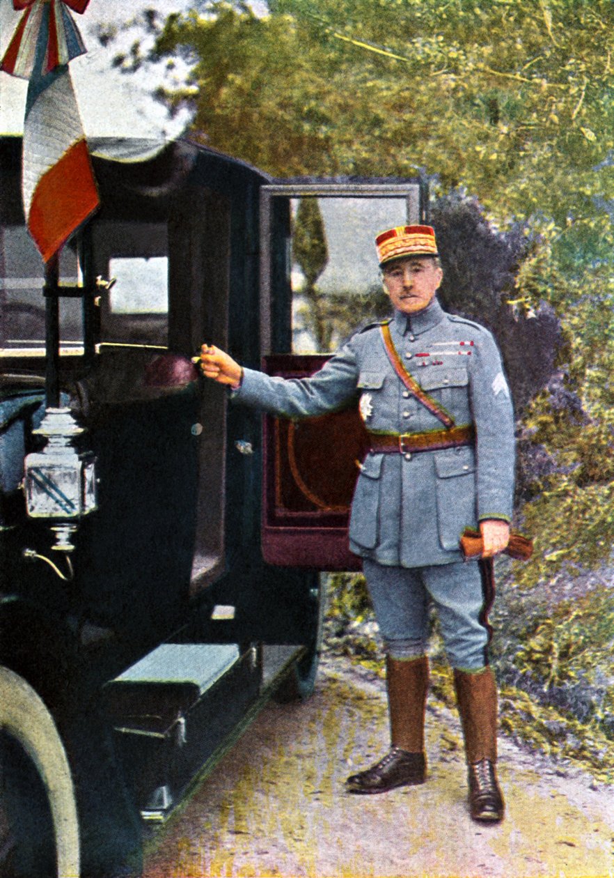 Robert Nivelle, september 1916 (autokrom) av Jules Gervais Courtellemont