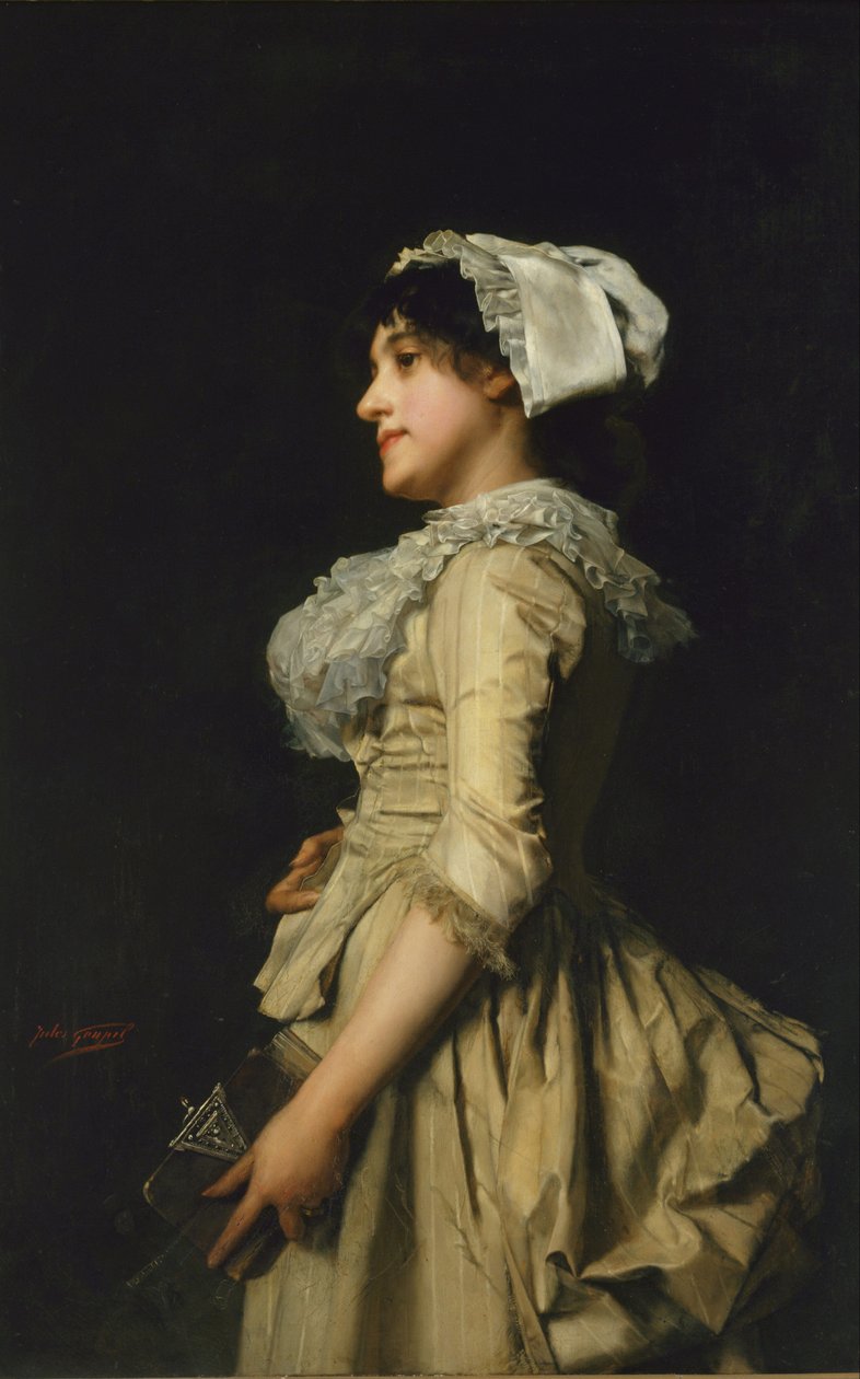 Byflickan av Jules Adolphe Goupil