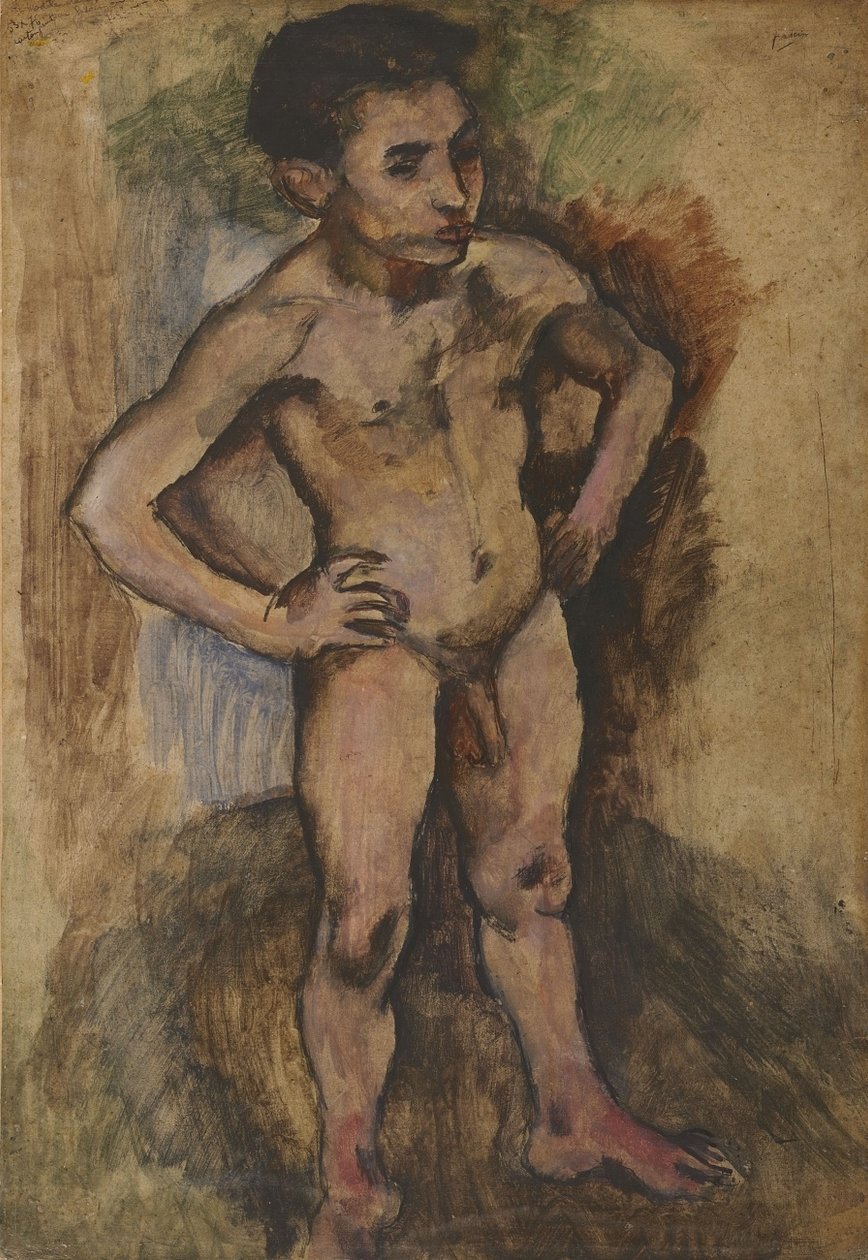  Modele Italienn av Jules Pascin