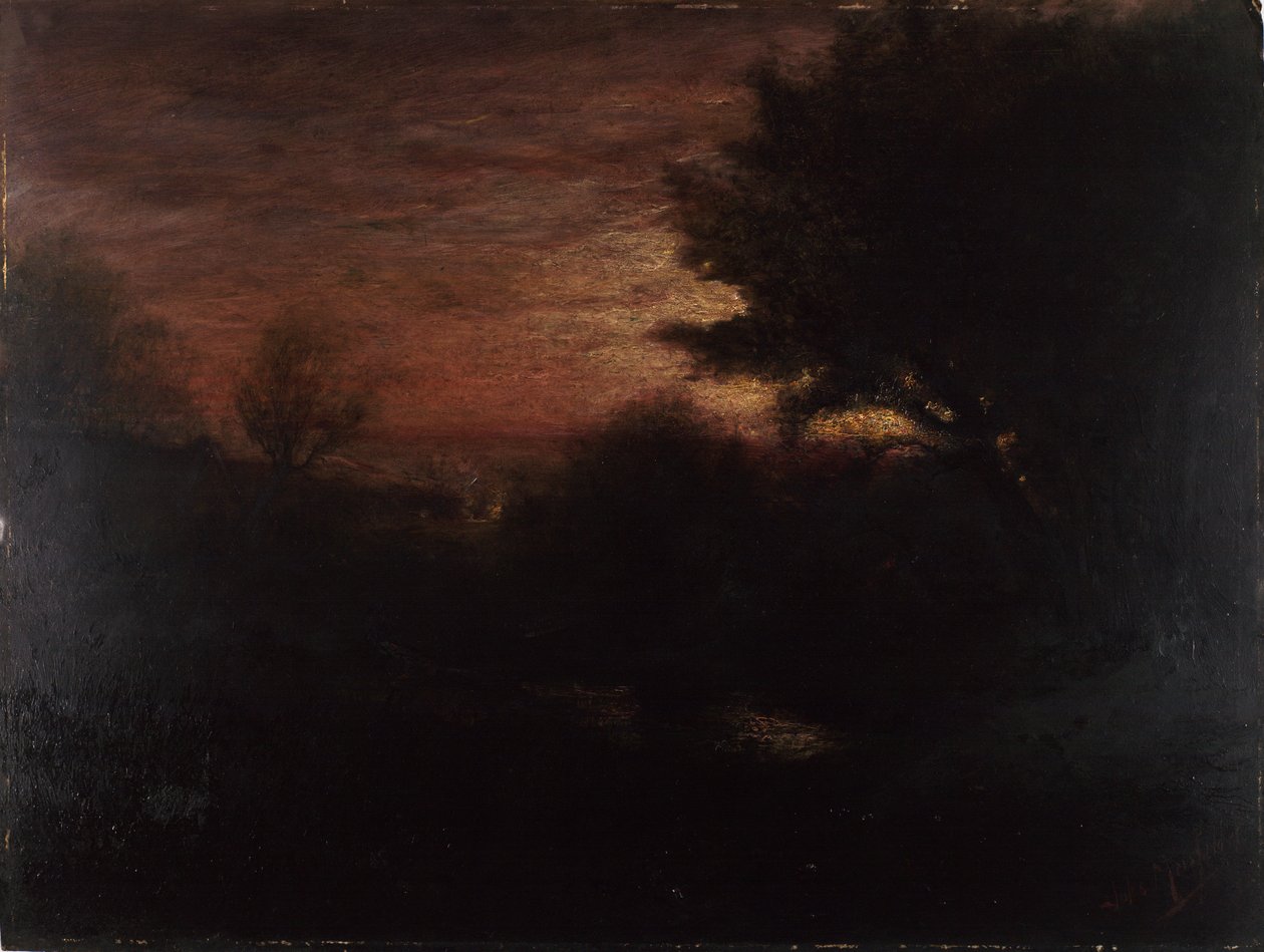 Kvällslandskap av Jules R. Mersfelder