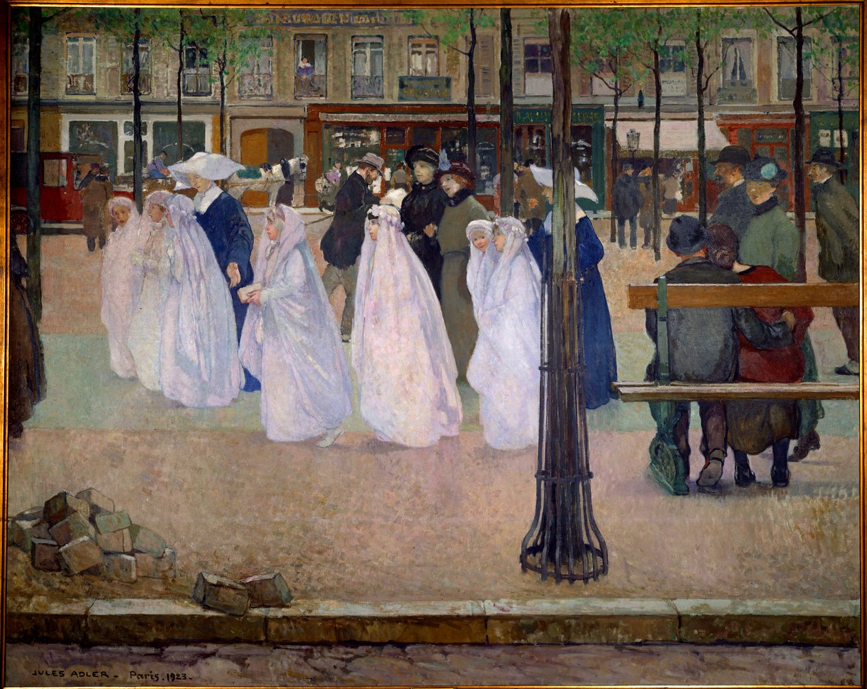 Kommunikatörerna eller våren i Paris av Jules Adler