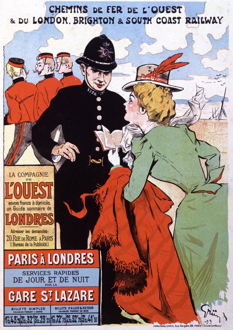 Turism i England av Jules Alexandre Gruen or Grun