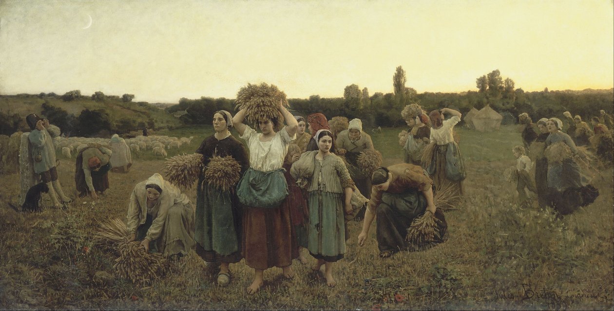 Påminnelsen om Gleaners av Jules Breton