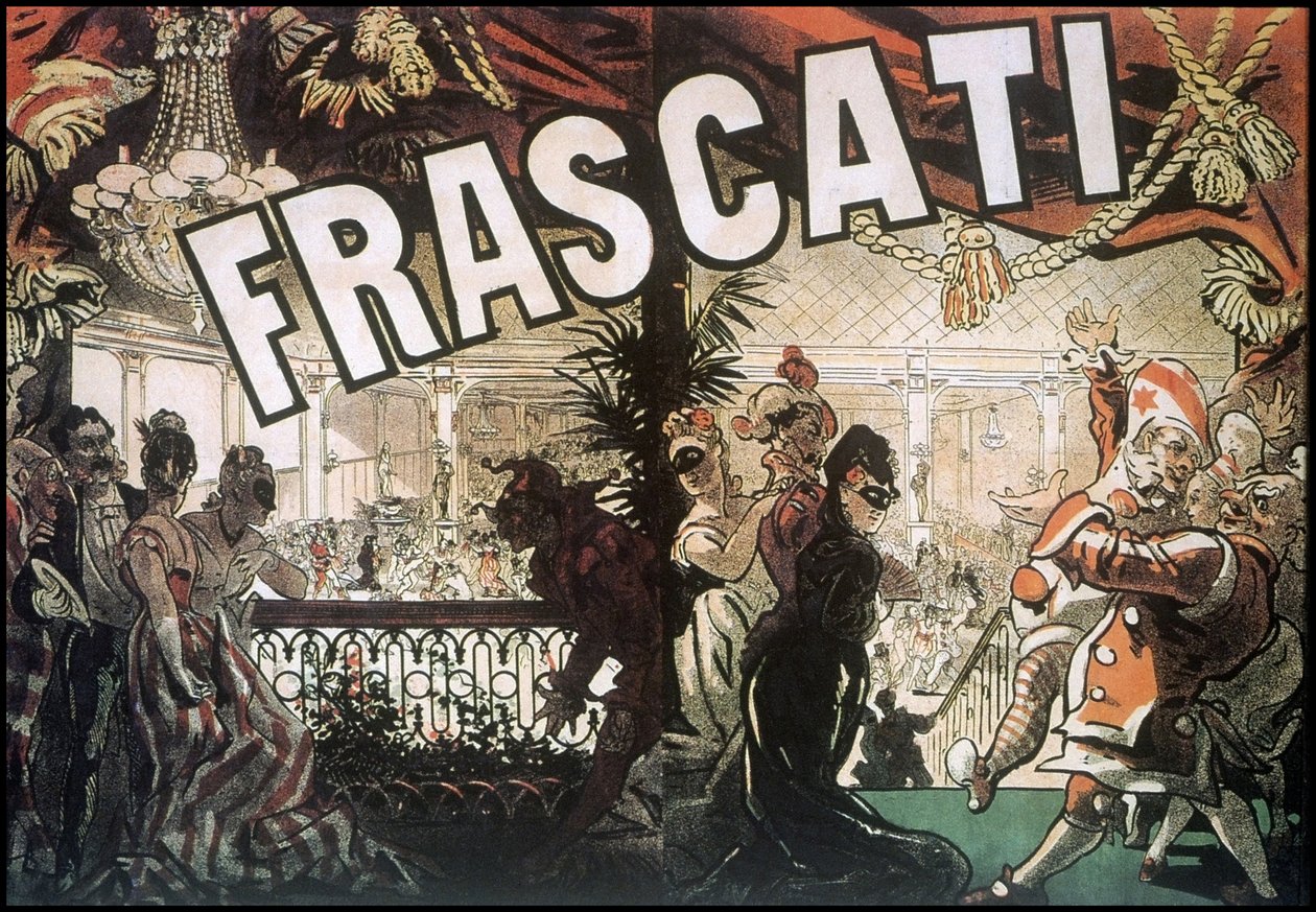 Frascati affisch av Jules Cheret