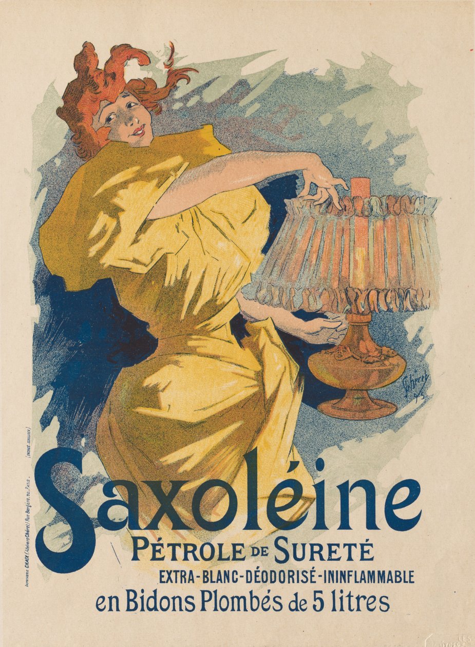 Affischens mästare: Pl. 13, Saxoléine av Jules Cheret