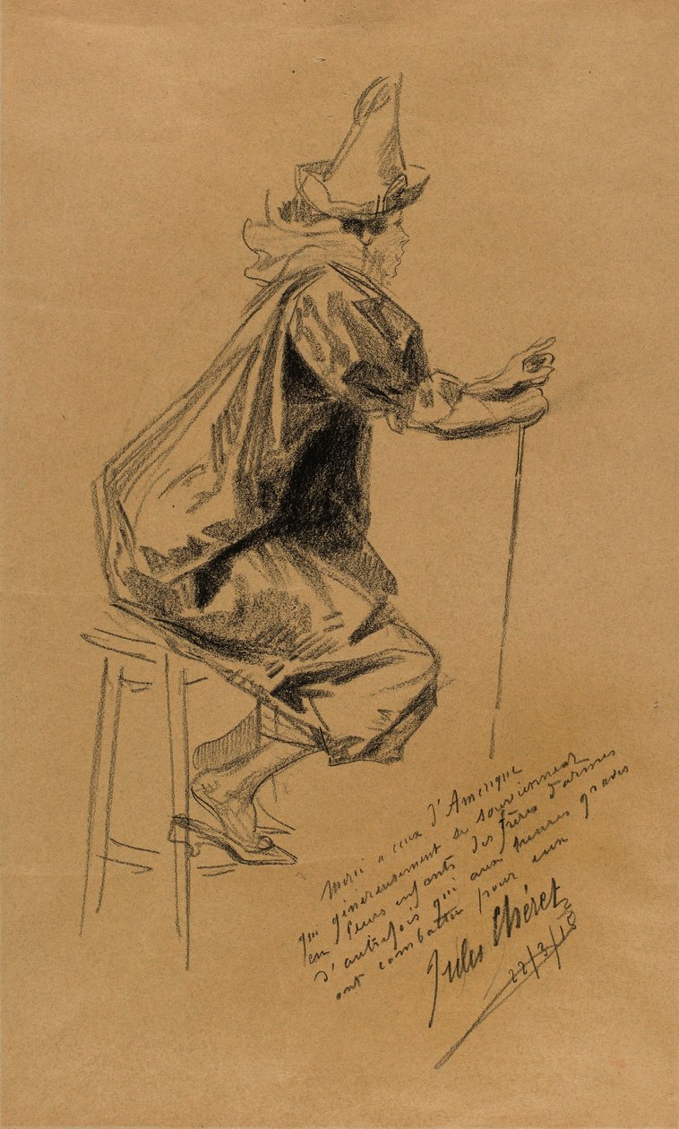 Clownen av Jules Cheret