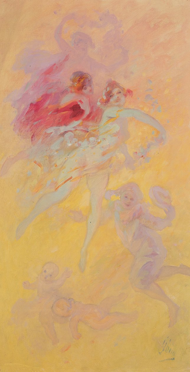 Utan titel, c.1890 av Jules Cheret