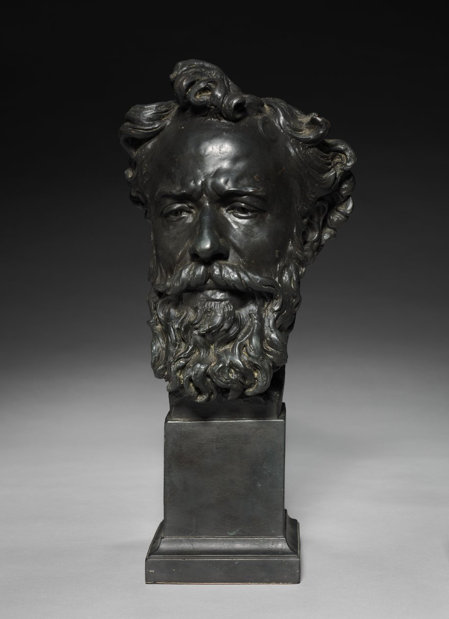 Chef för Alphonse Legros av Jules Dalou