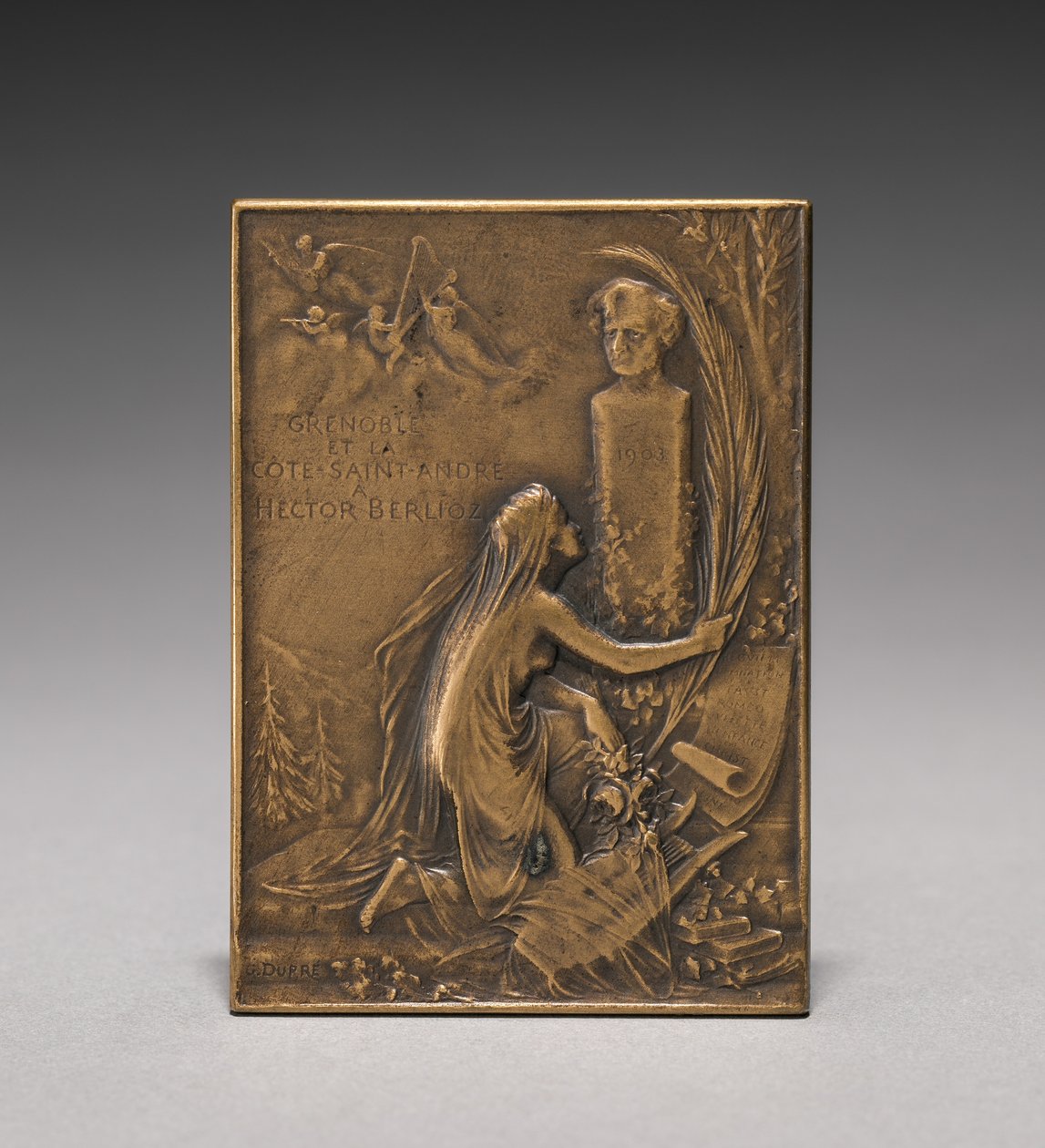 Medaljong baksida, 1903. av Jules Dupré