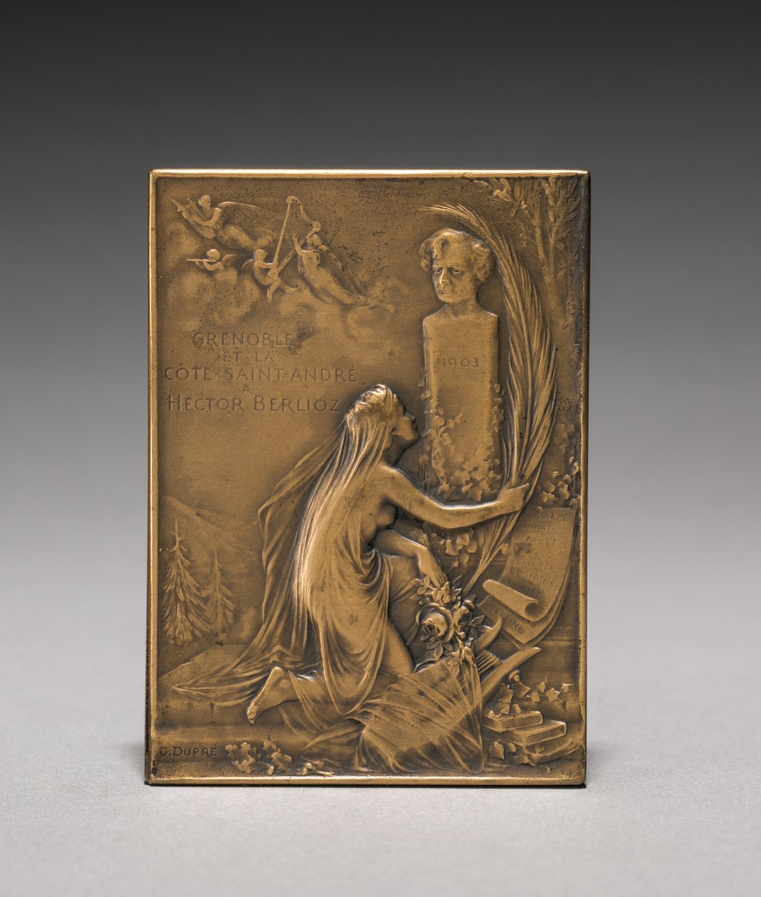 Medaljong baksida, 1903. av Jules Dupré