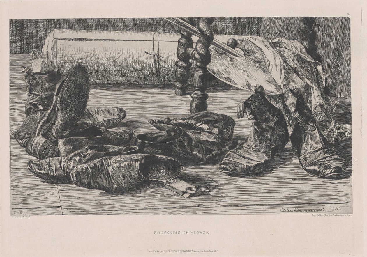 Resesouvenirer av Jules Ferdinand Jacquemart