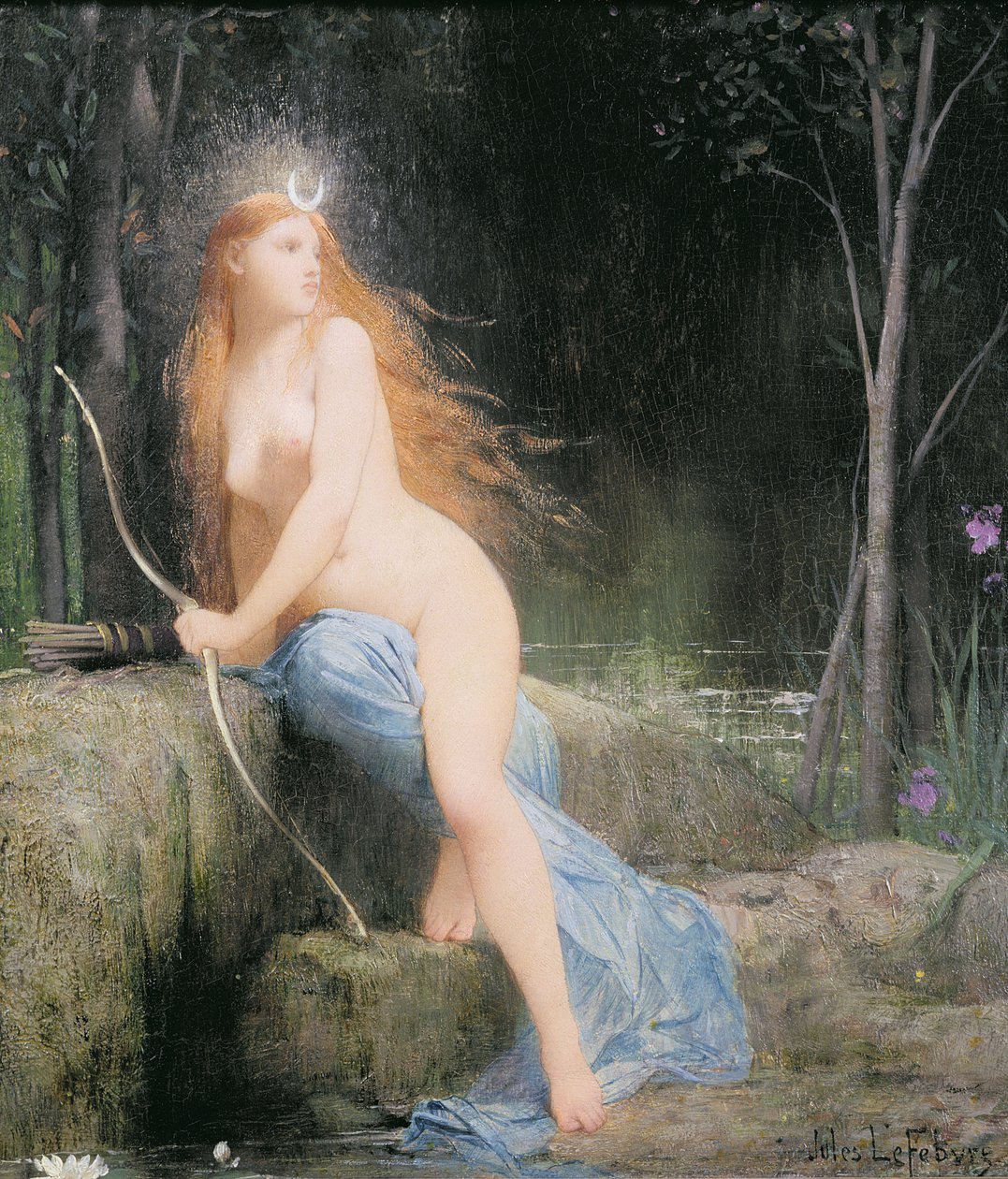 Diana av Jules Joseph Lefebvre