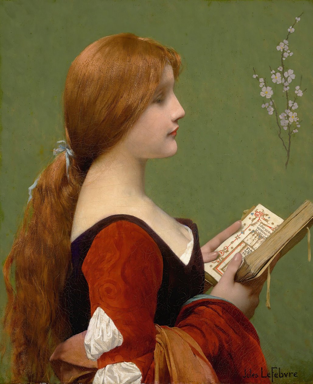 Joan den rödhåriga. av Jules Joseph Lefebvre