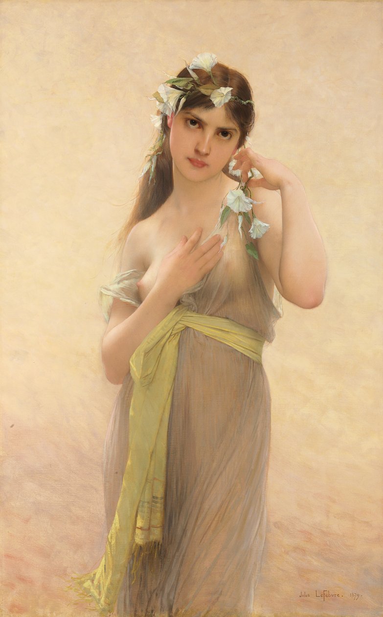 Morgonhärlighet, 1879 av Jules Joseph Lefebvre
