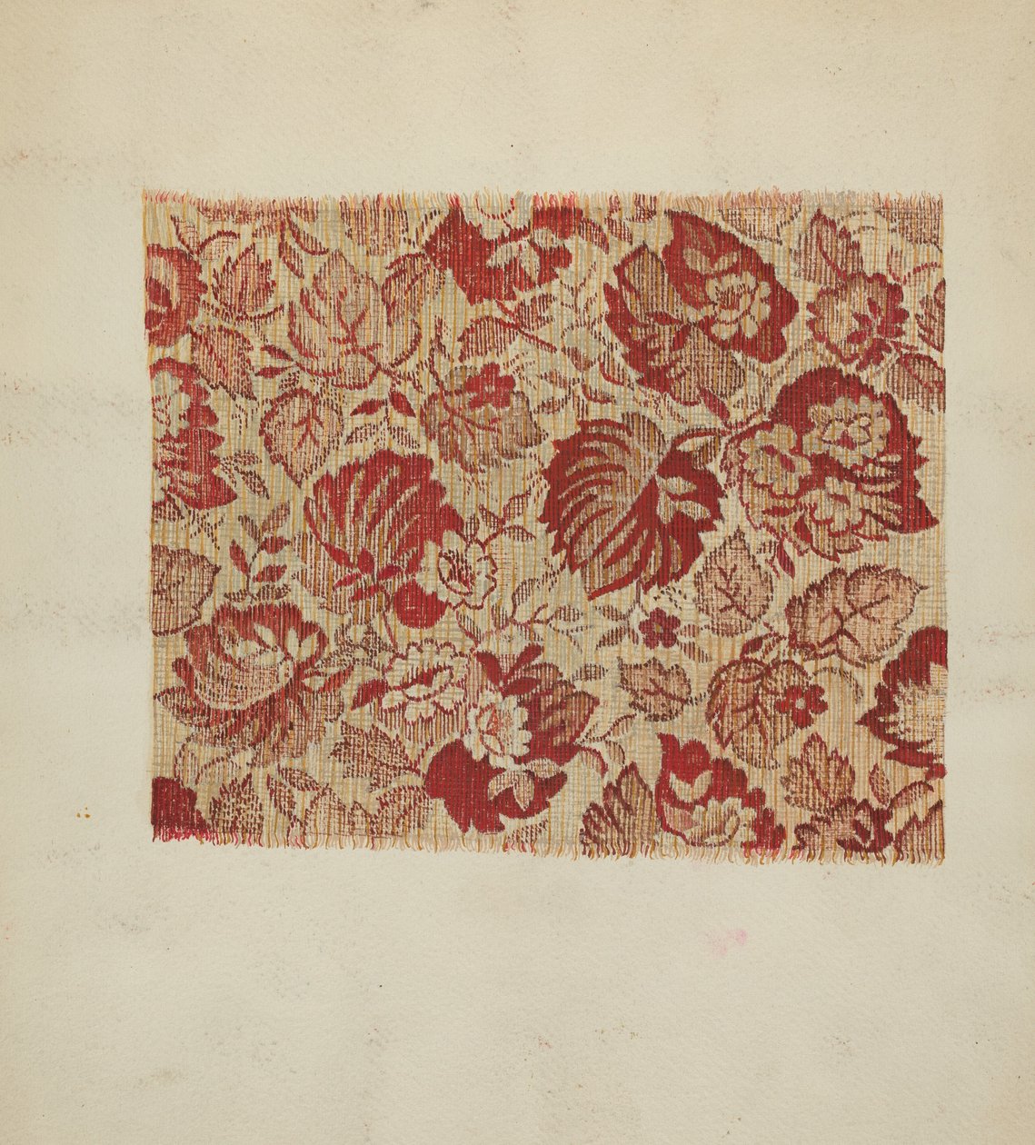 Ingrain matta, ca. 1936. av Jules Lefevere