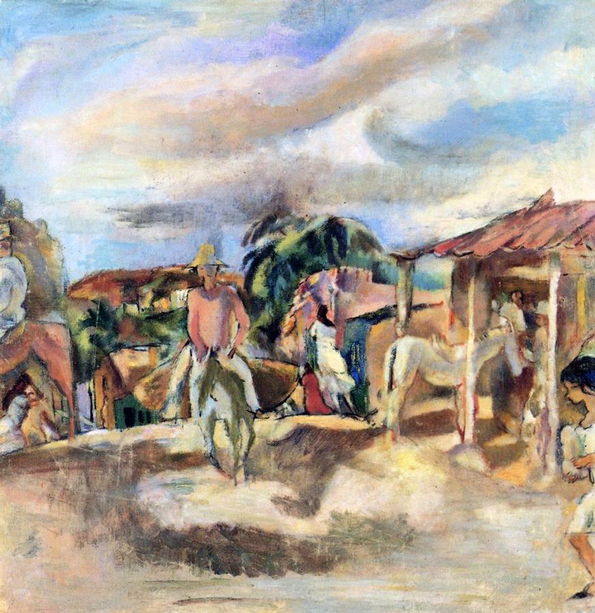 En kubansk by av Jules Pascin