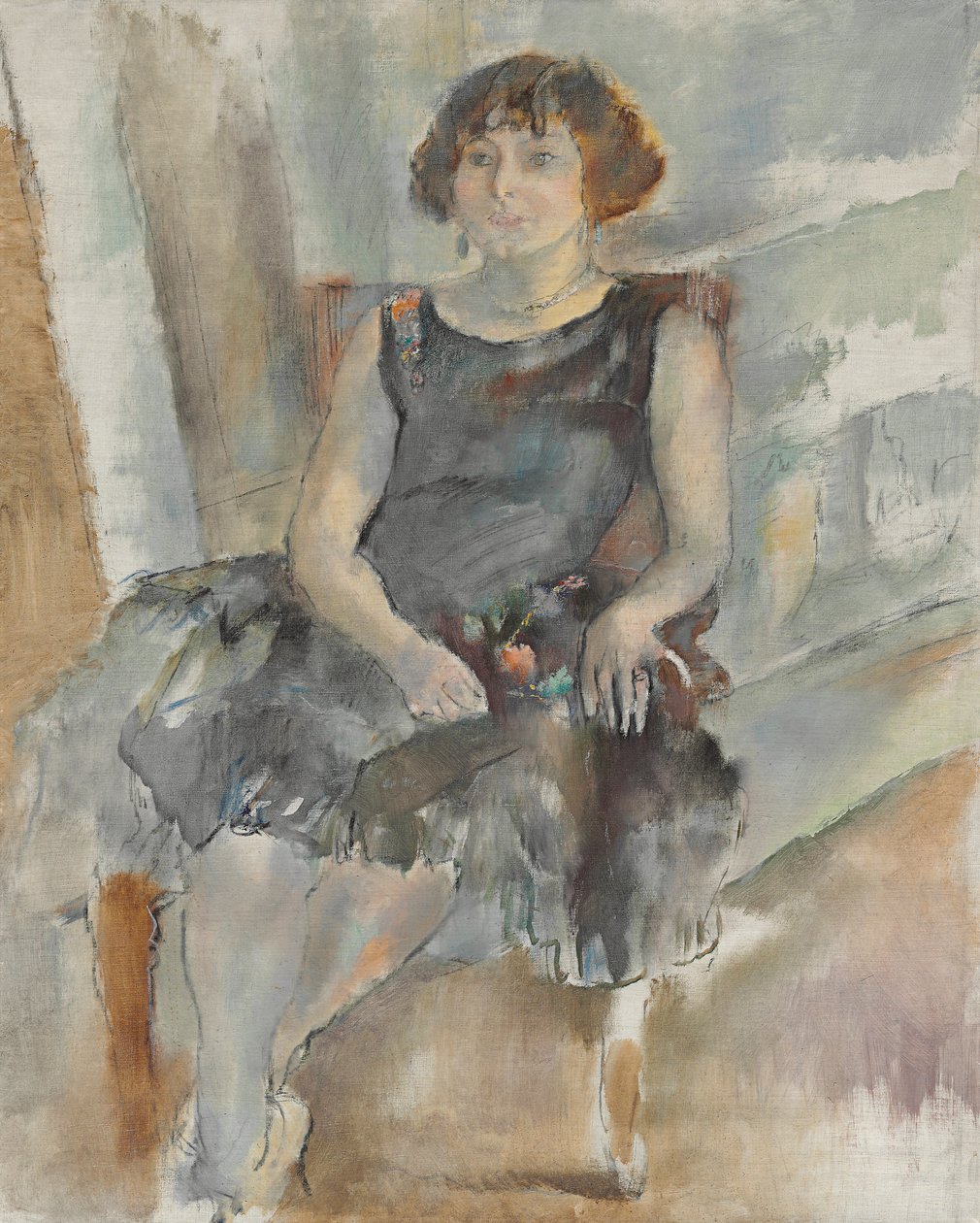 Brunett, 1928 av Jules Pascin