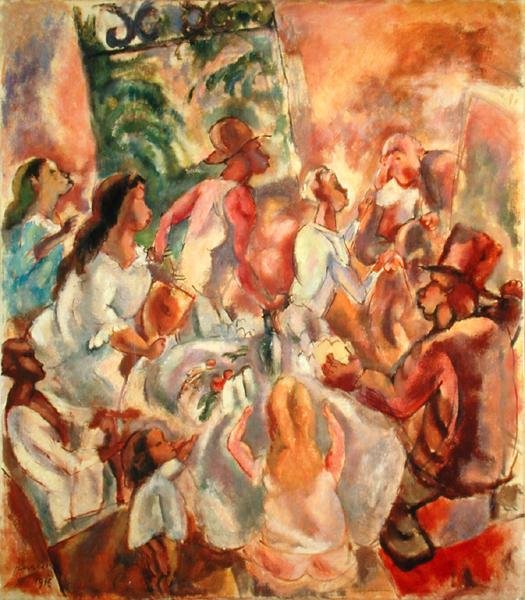 Kubansk gästfrihet av Jules Pascin