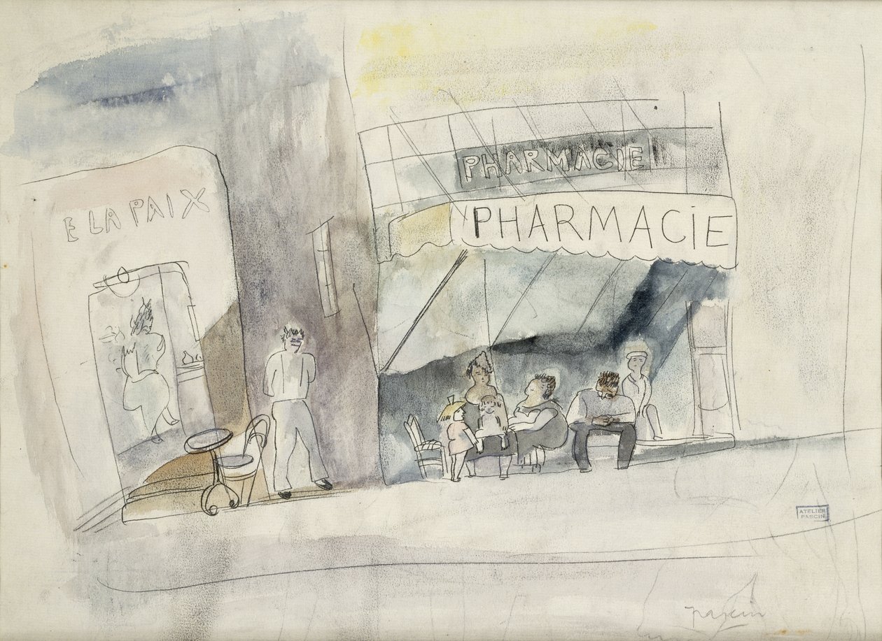 Apoteket, av Jules Pascin