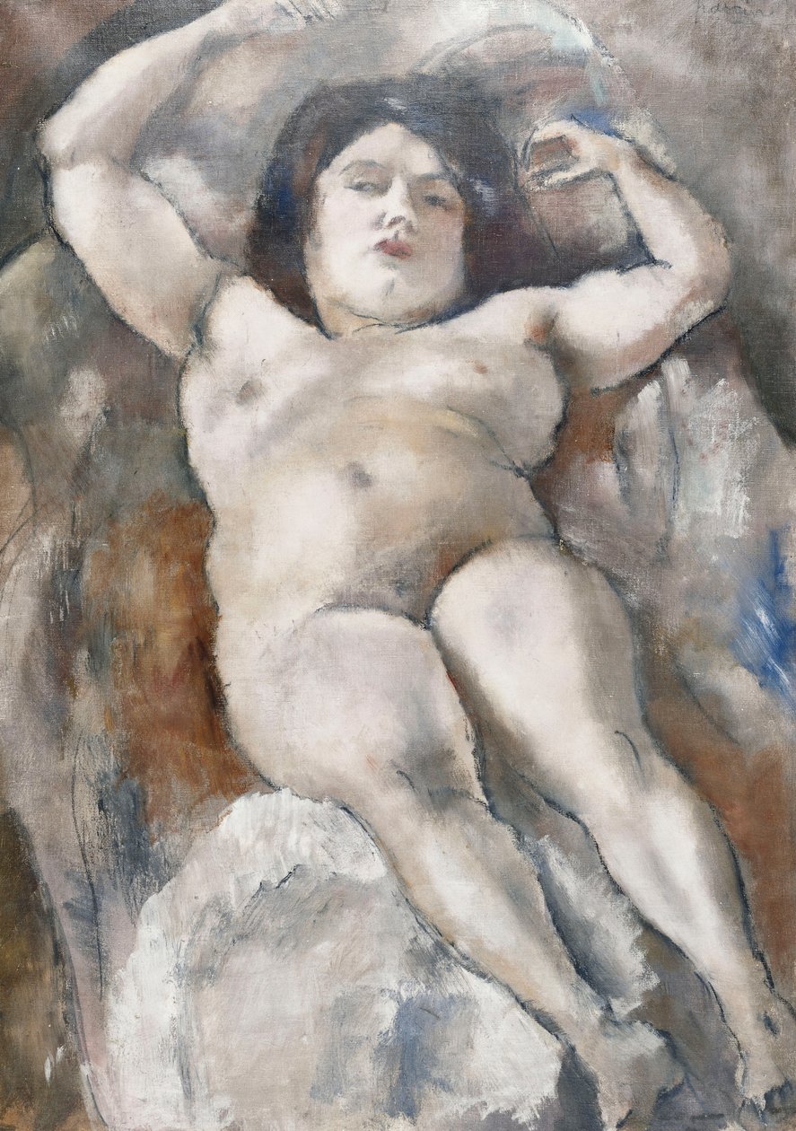 Naken; Jo, 1923 av Jules Pascin