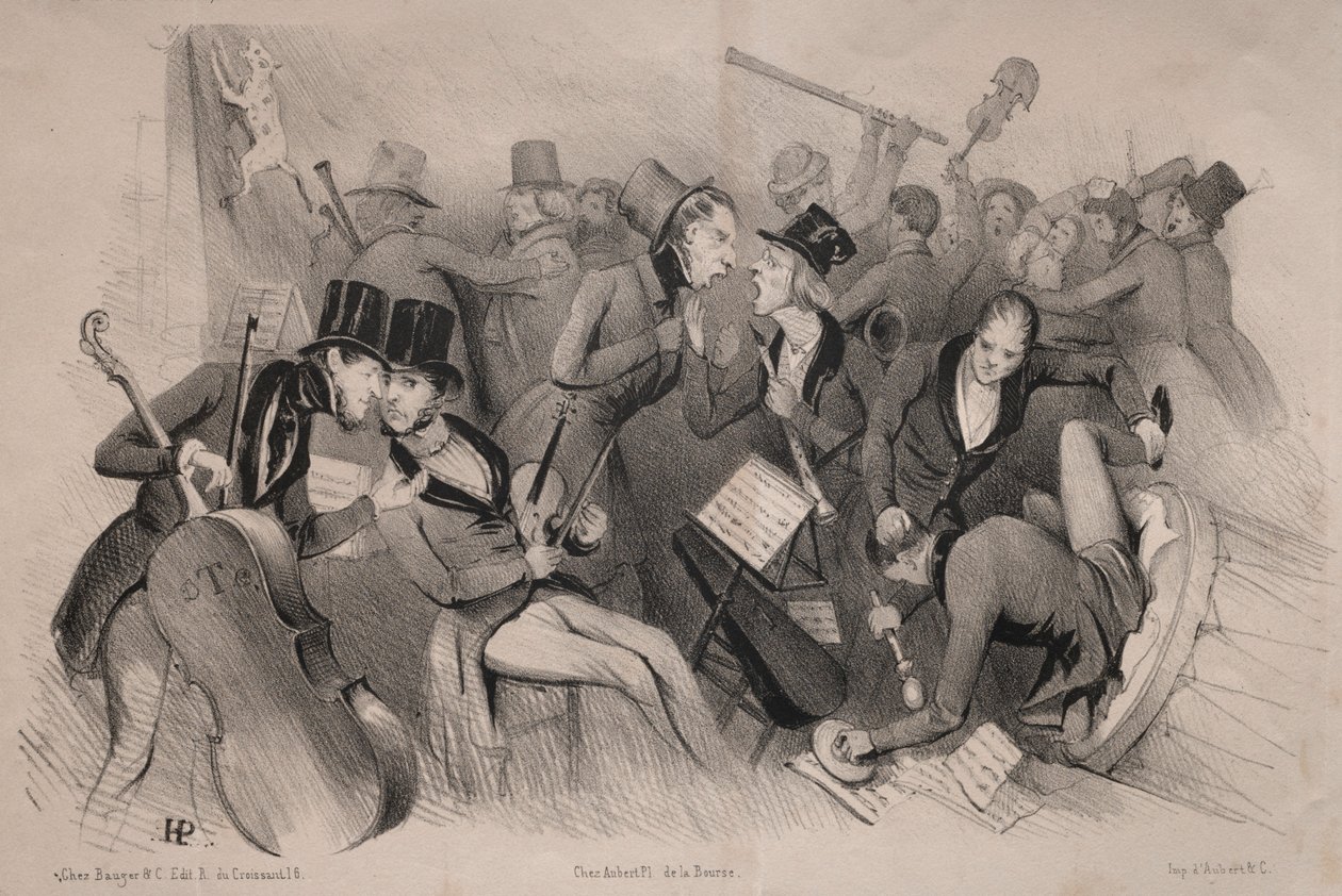 Nyheter: Provincial Philharmonic Society, 1841. av Jules Platier