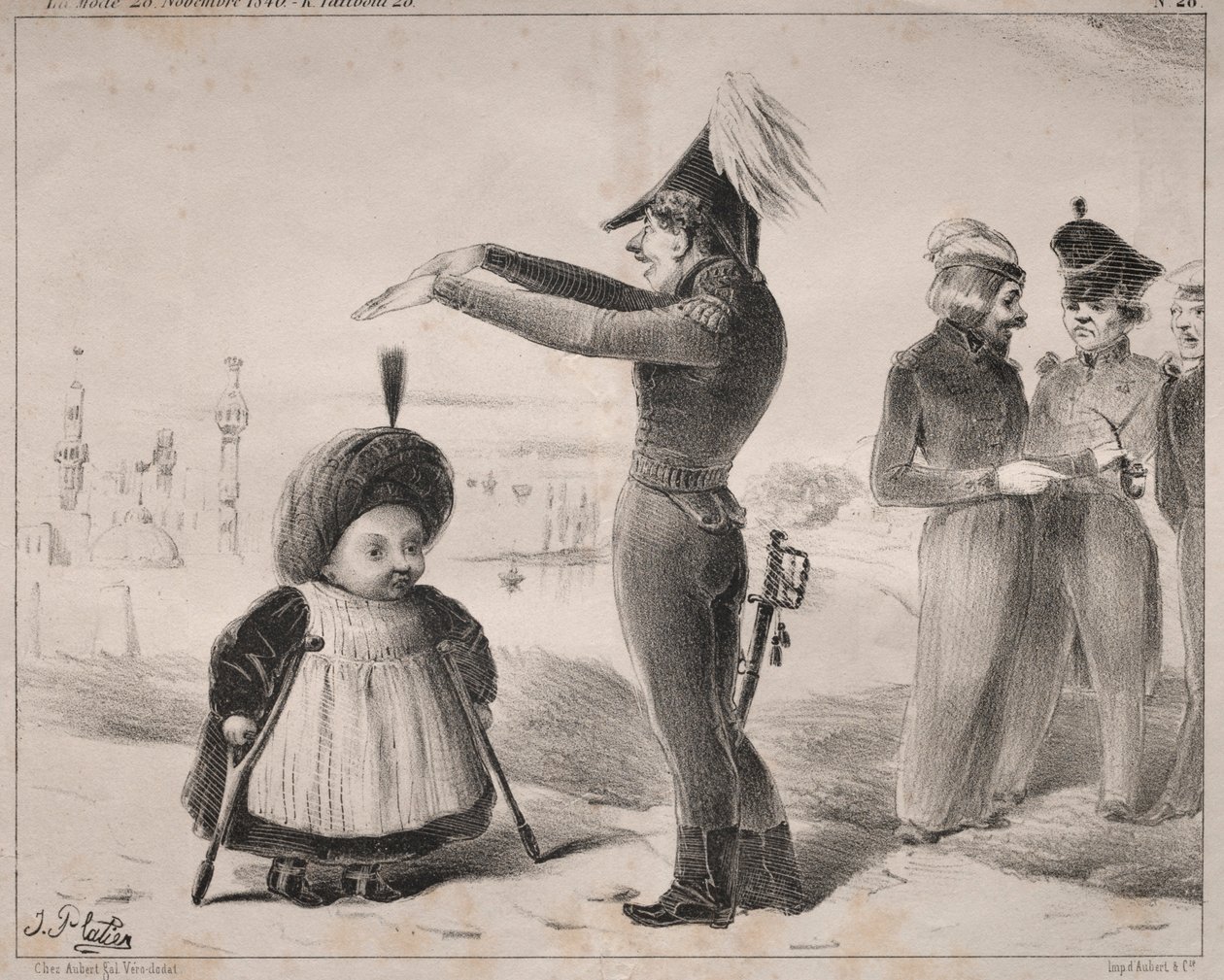 Låt de små barnen komma till mig, 1840. av Jules Platier