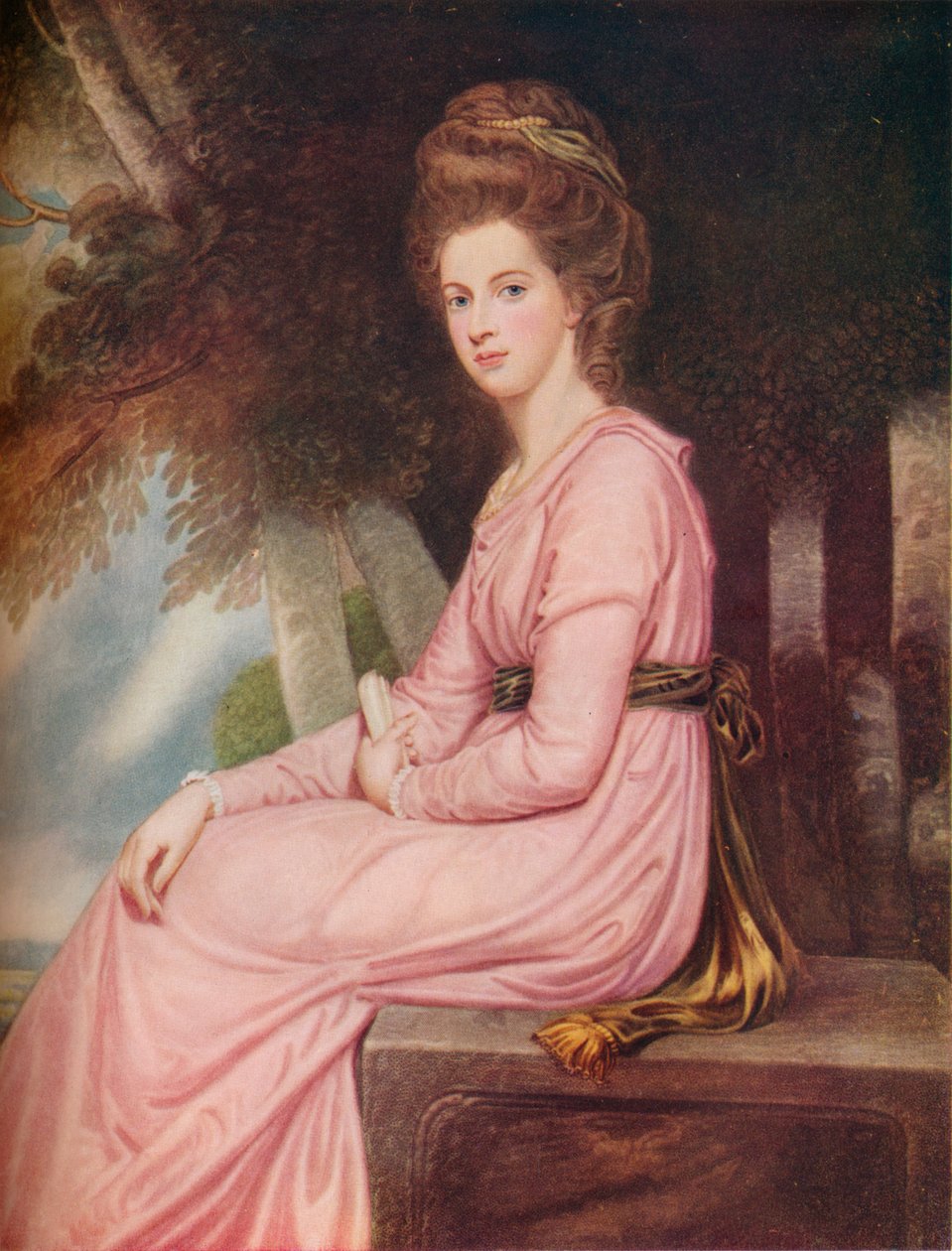 Caroline grevinna Carisle, 1700-talet, 1913 av Jules Simon Payrau