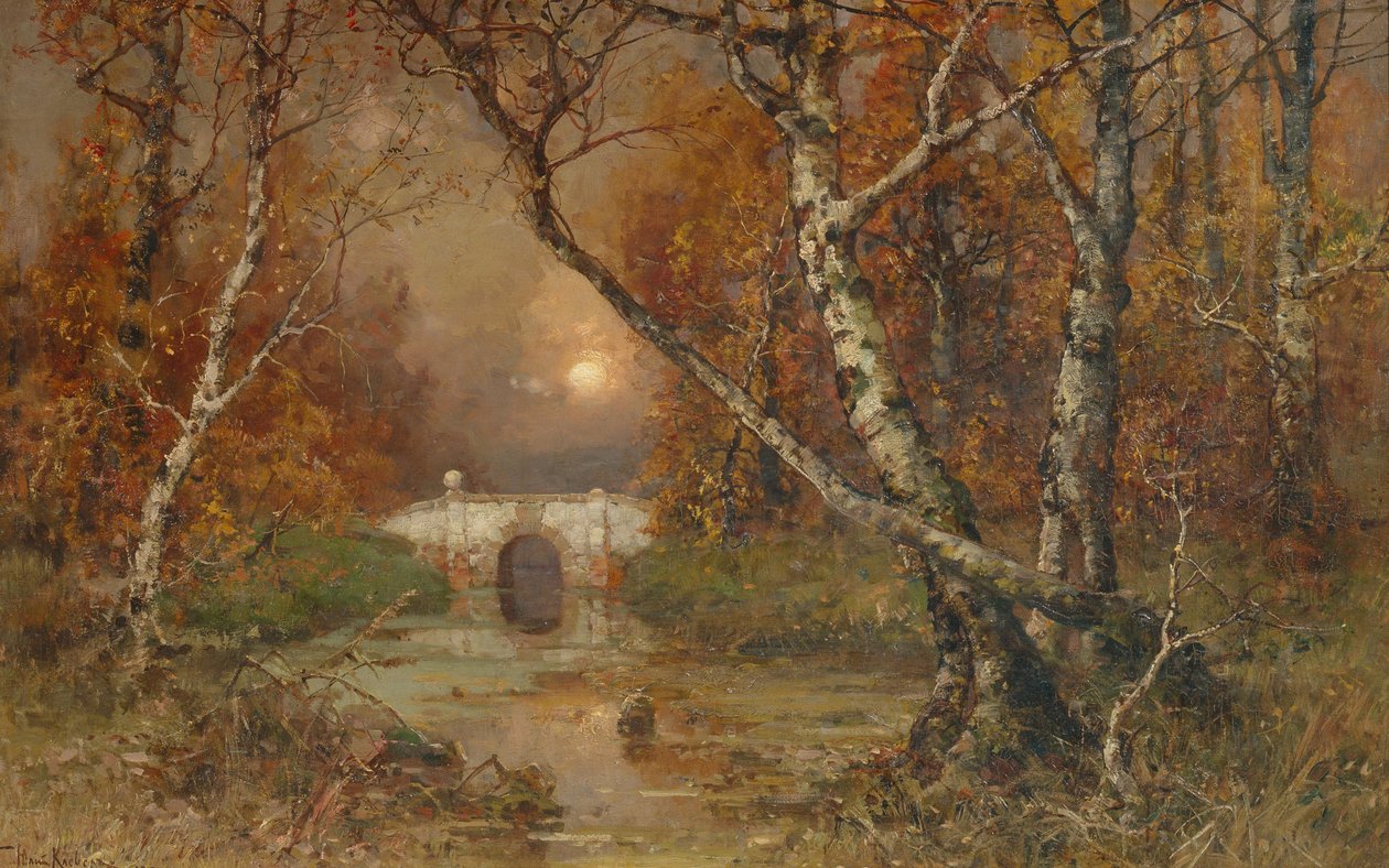 Försummad park, 1883 av Juli Julievich Klever