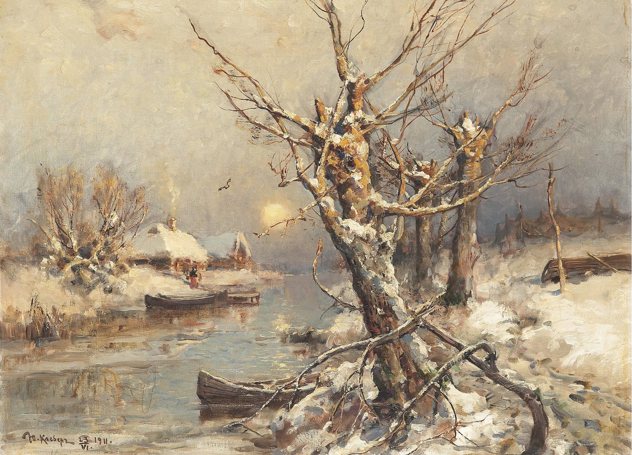Vintersol, 1911 av Juli Julievich Klever