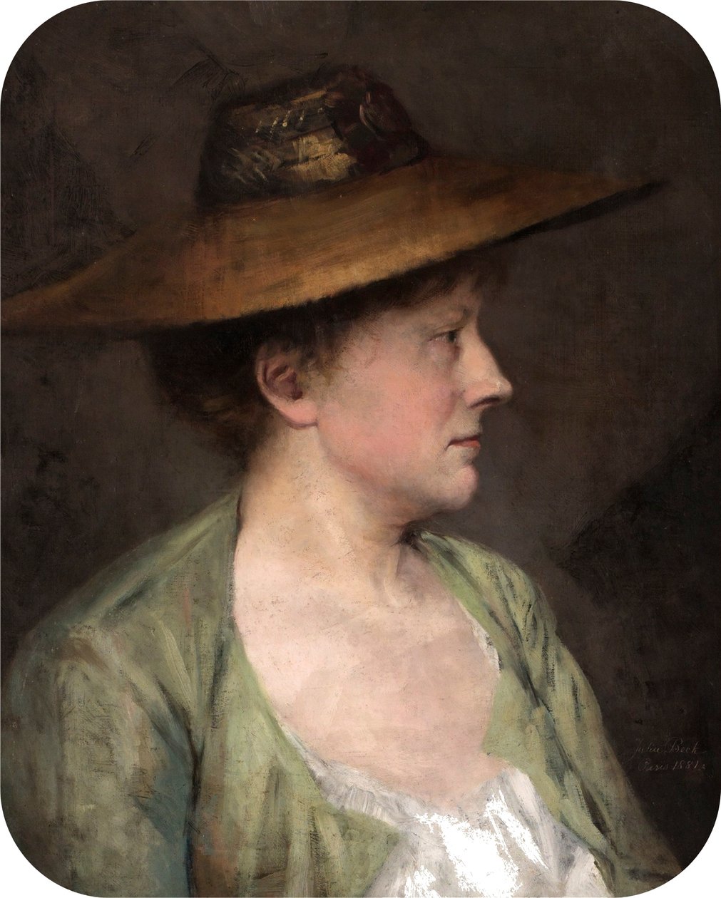 Portrait of a Woman av Julia Beck