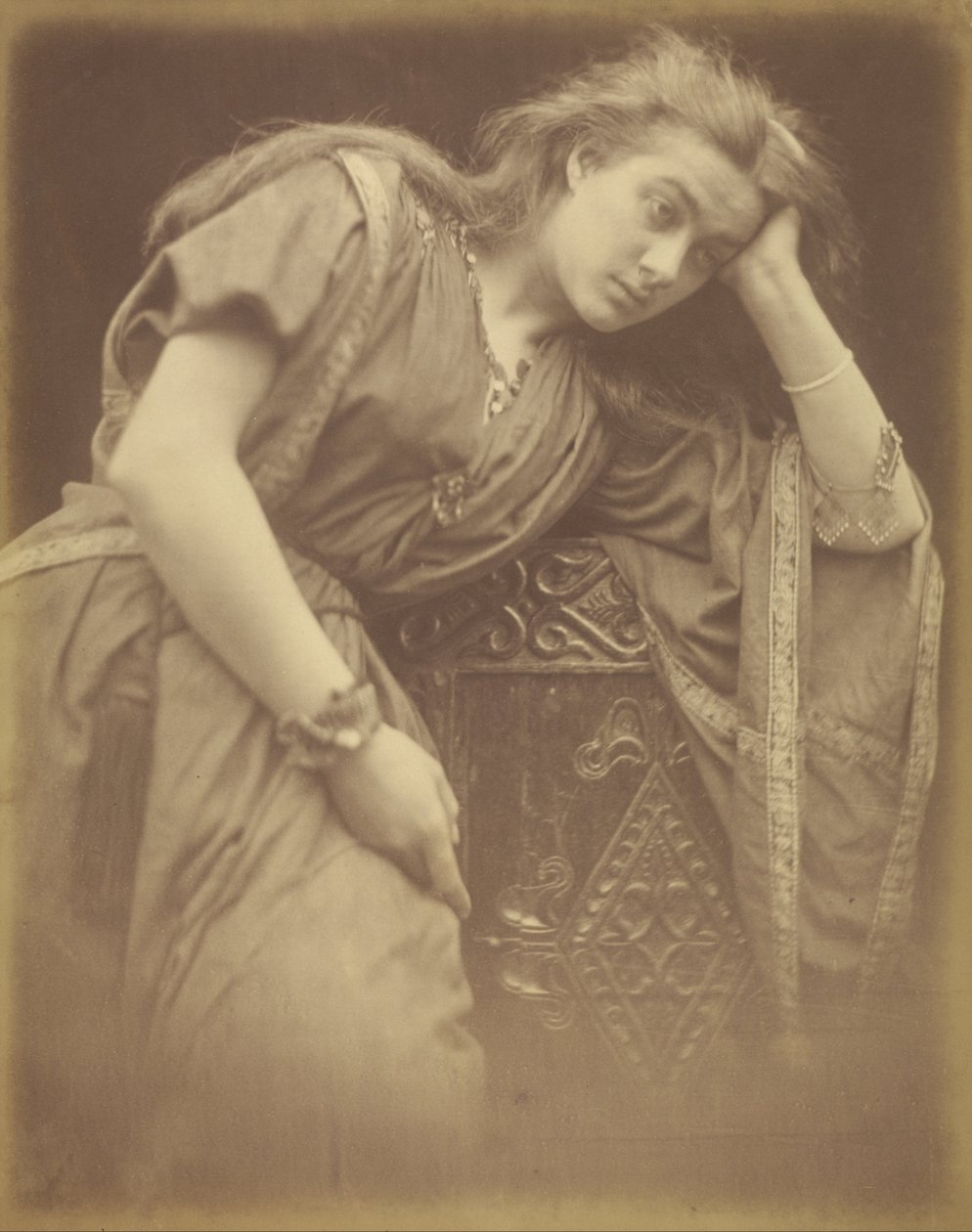 She said I am aweary aweary I would that I were dead av Julia Margaret Cameron