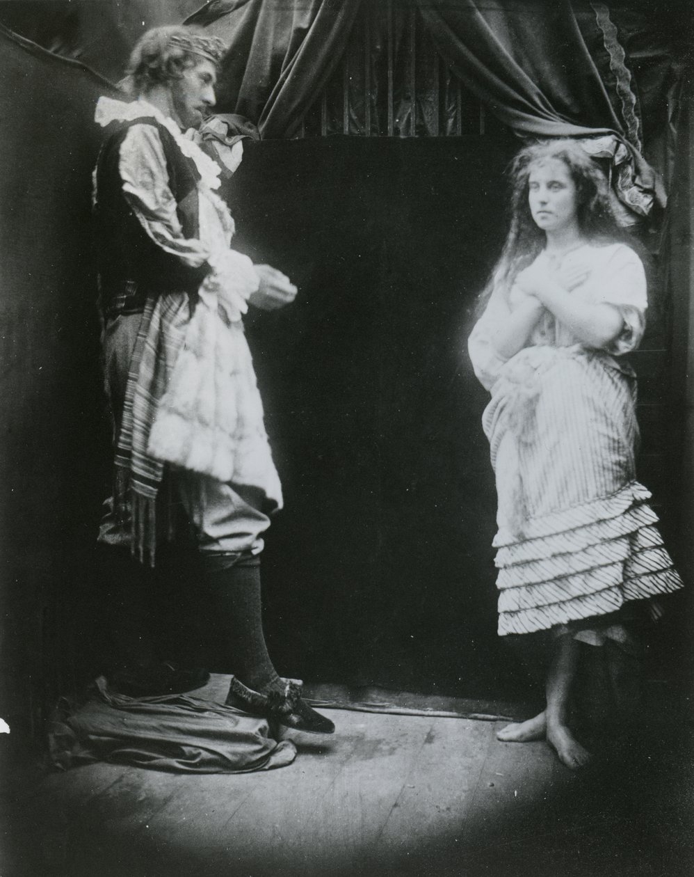 King Cophetua and the Beggar Maid, en illustration från 