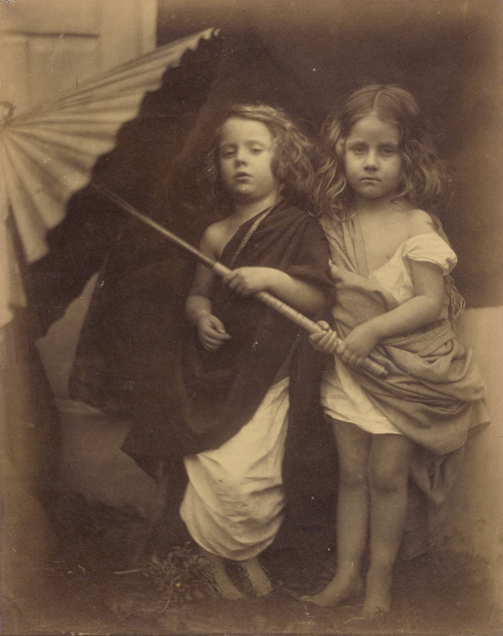 Paul och Virginia av Julia Margaret Cameron
