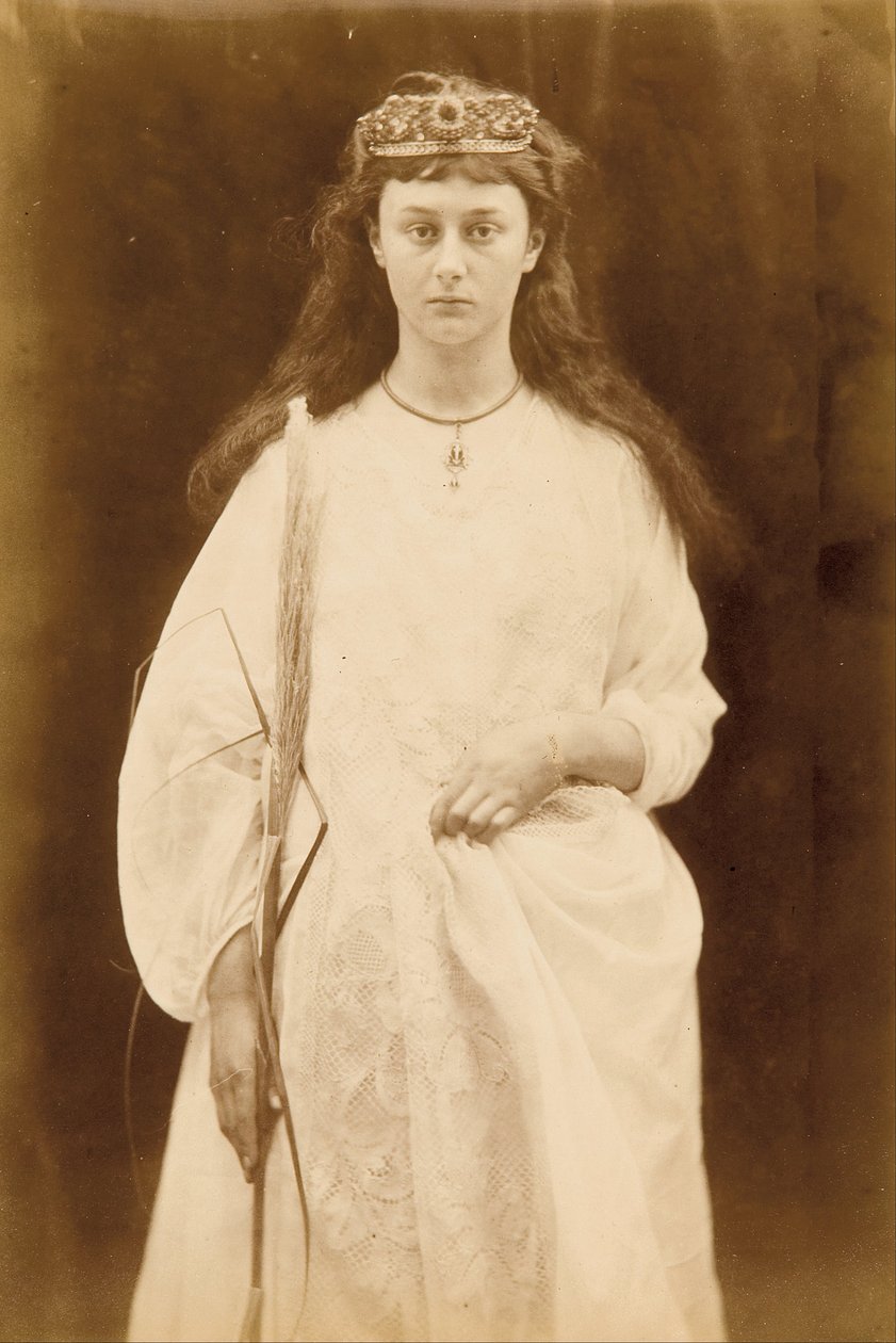 St Agnes (Alice Liddell) av Julia Margaret Cameron