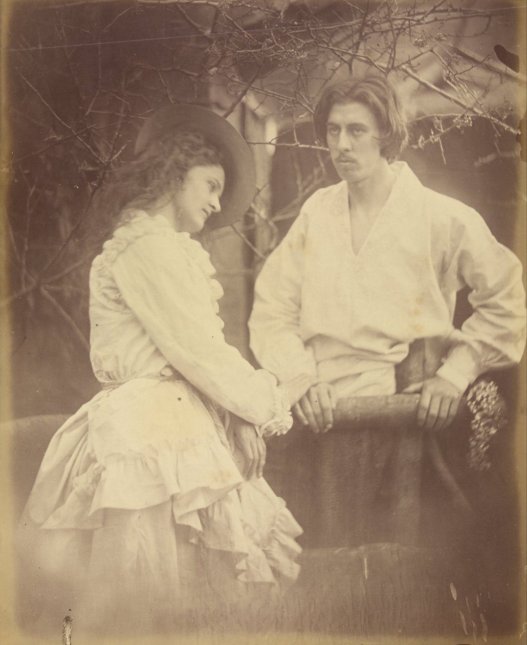 They call me cruel hearted, I care not ... av Julia Margaret Cameron