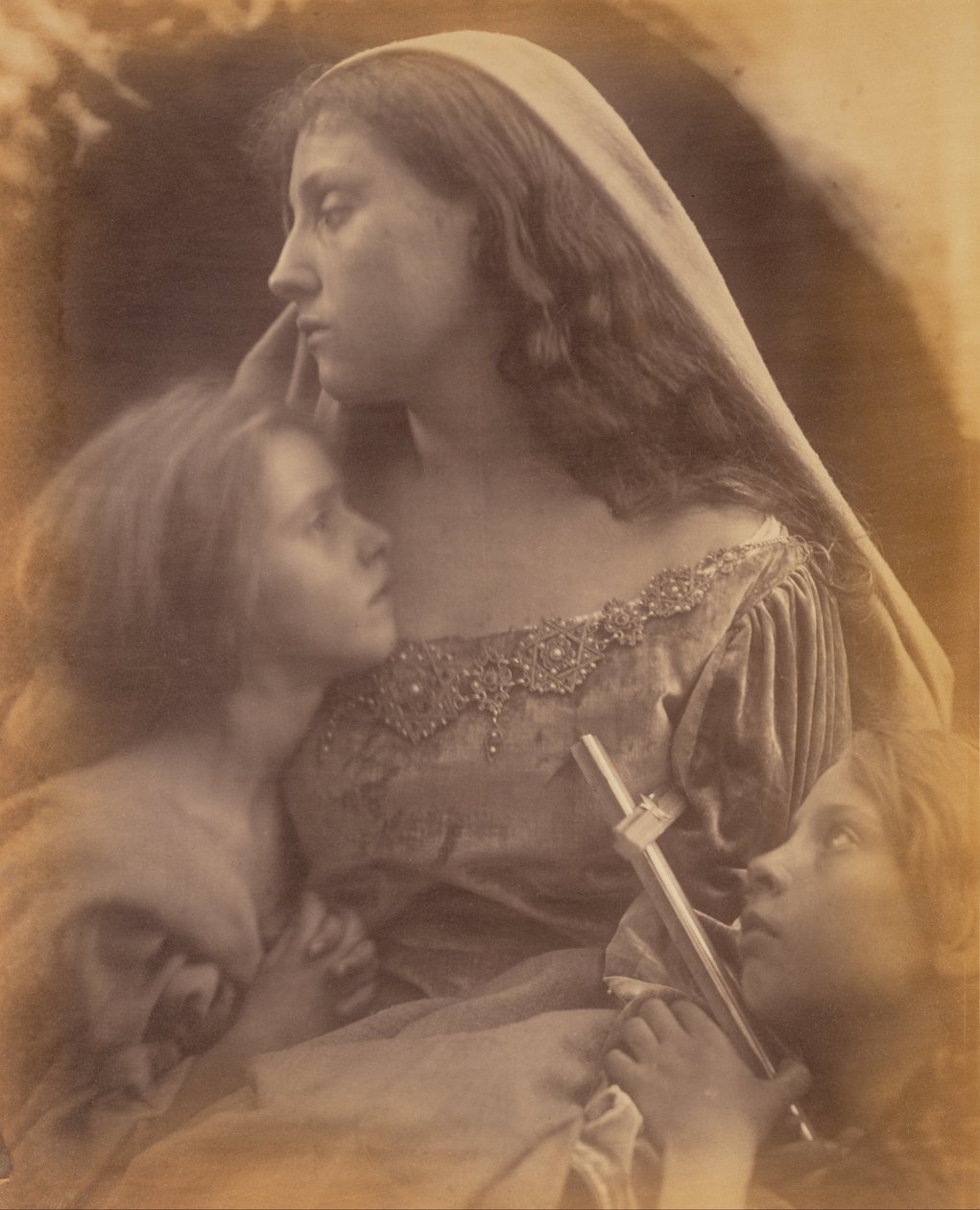 En helig familj av Julia Margaret Cameron