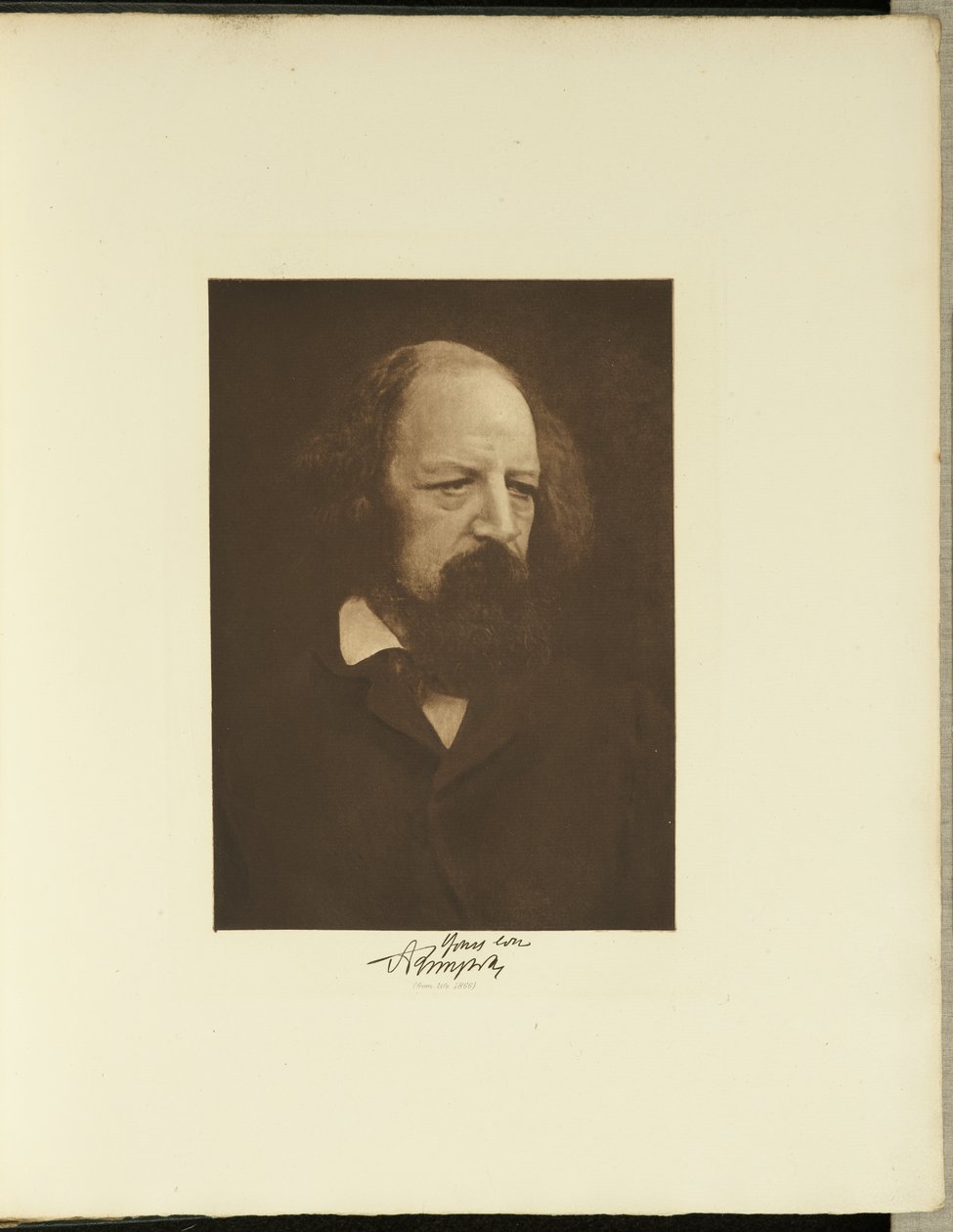 Alfred, Lord Tennyson, 1866 av Julia Margaret Cameron
