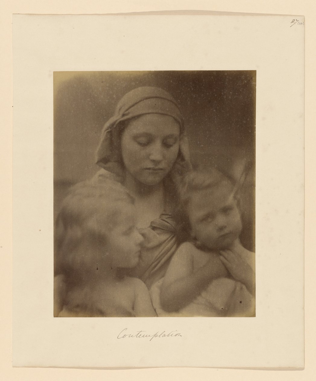 Kontemplation av Julia Margaret Cameron