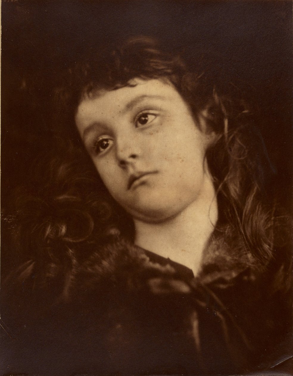 Kusin Hardinges "Gleaner", Rachel Gurney av Julia Margaret Cameron