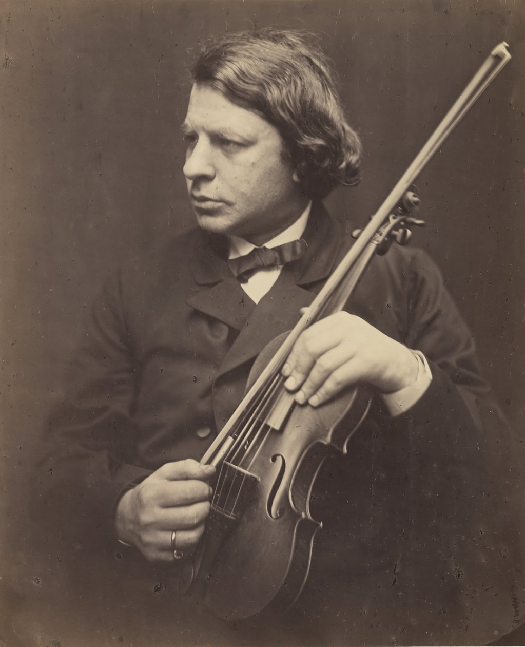 Herr Joachim, 1868. av Julia Margaret Cameron