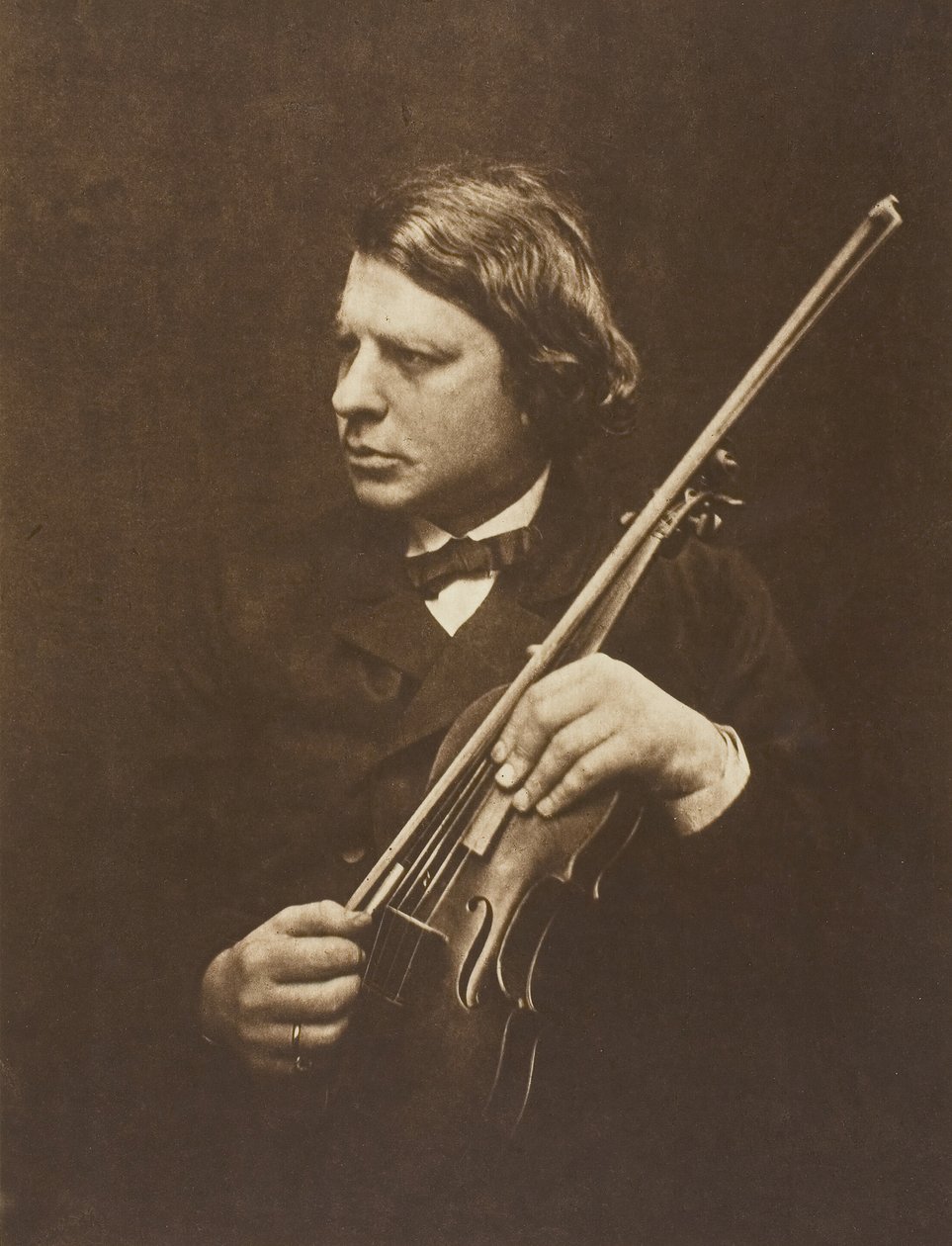 Herr Joseph Joachim, 1868, tryckt 1875. av Julia Margaret Cameron