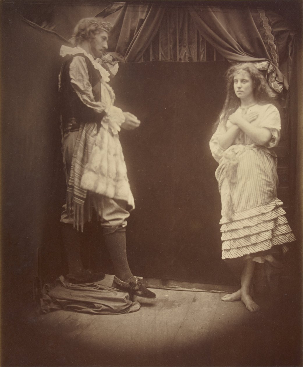 Kung Cophetua och tiggarjungfrun av Julia Margaret Cameron