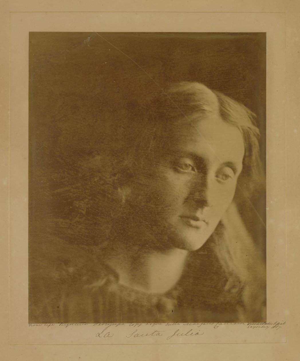 helgonet julia av Julia Margaret Cameron