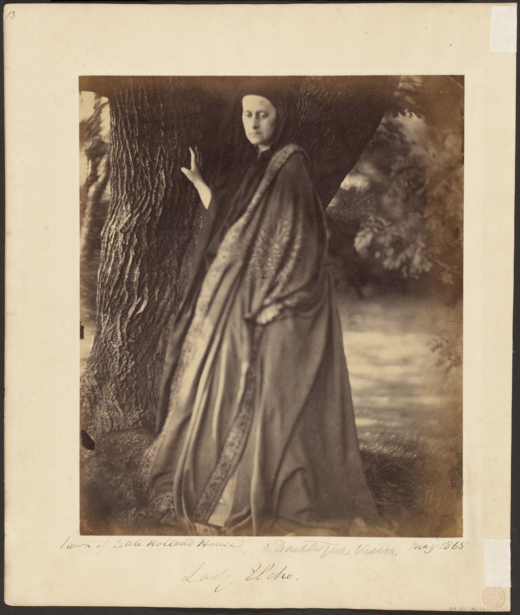 Lady Elcho / En dantesk vision av Julia Margaret Cameron